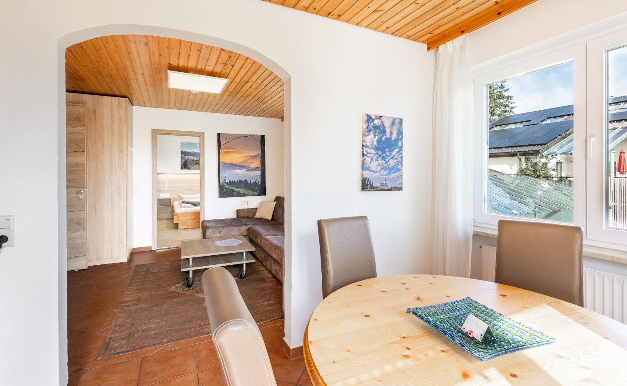 Ferienwohnungen Appartements Bergwald Scheidegg Pokoj fotografie
